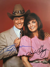 Dallas cast signed photo
